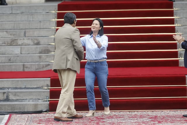Keiko Fujimori participó en la ceremonia por el Día Nacional de la Persona Adulta Mayor (Foto: Mario Zapata/GEC)
