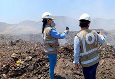 Ica: Oefa interviene incendio en botadero de La Tinguiña y denuncian malas prácticas ambientales