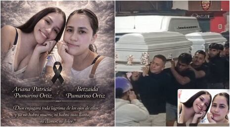 Dolor en Chala: restos de hermanas fallecidas en accidente en Ica llegan a su tierra natal