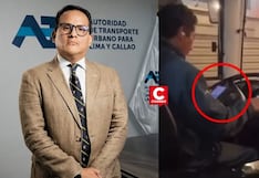 Presidente de ATU ordena separar a chofer de Metropolitano por chatear en pleno servicio en Vía Expresa