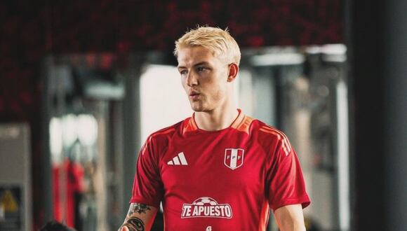 Oliver Sonne ya ha debutado en la Selección Peruana. (Foto: Bicolor)