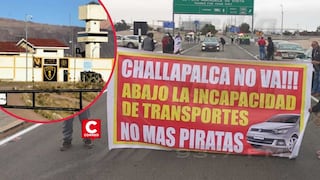 Tacna: gremios sociales acatarán paro este miércoles contra traslado de reos al penal de Challapalca