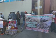 Arequipa: Agricultores de Caylloma exigen ejecución de canal de riego paralizado desde 2020