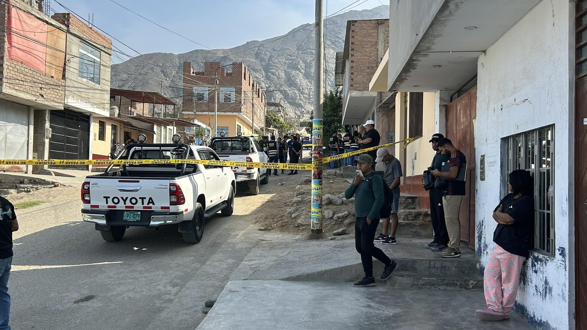 Tragedia en víspera de Navidad ocurrió en el distrito de La Esperanza, en la vivienda que ambos compartían.