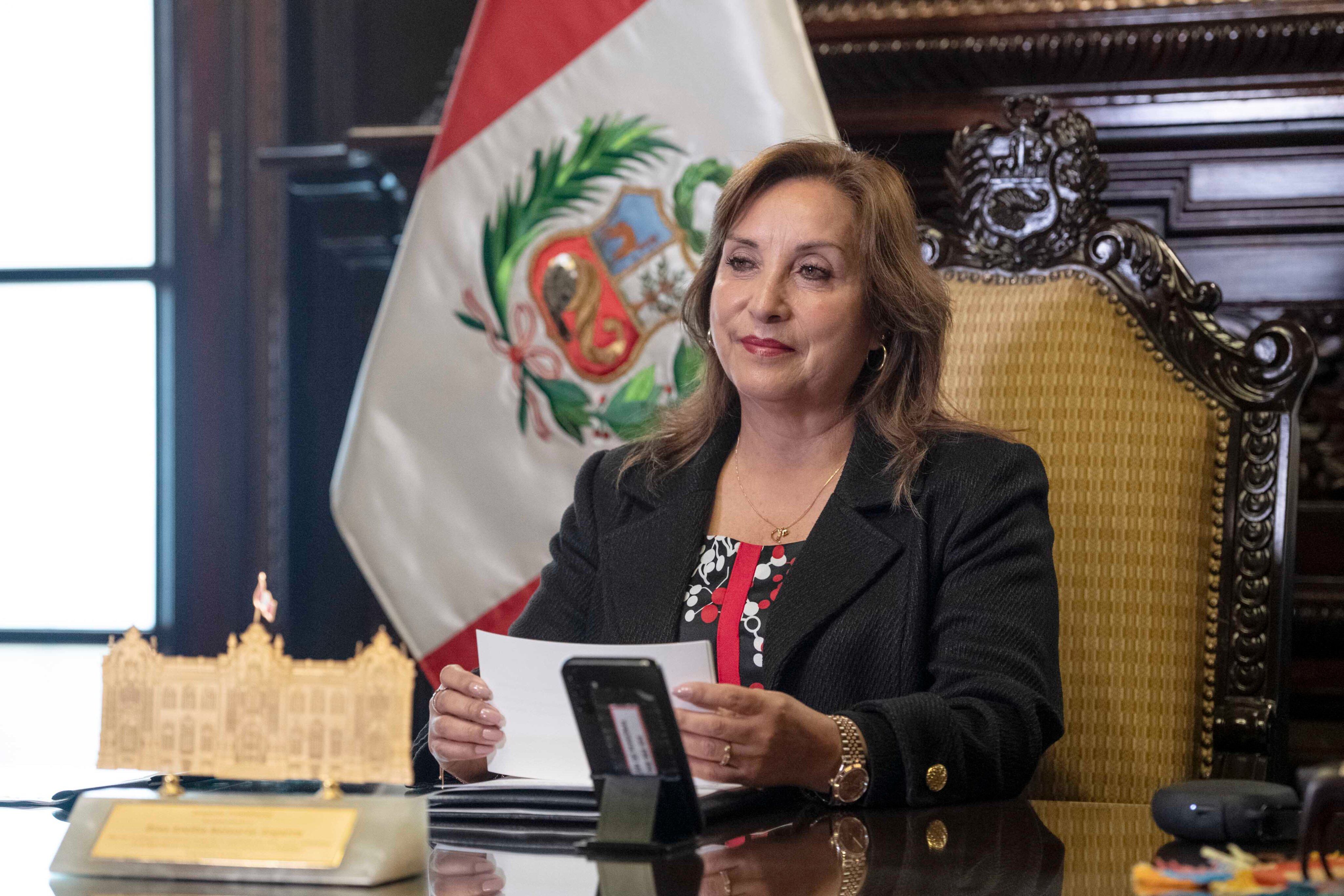 Así lo confirmó la presidenta Dina Boluarte. (Foto: Presidencia)