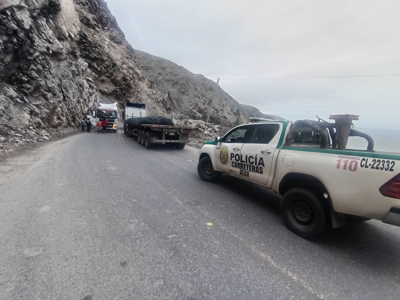 Accidente ocurrió en la Panamericana sur, en Caravelí