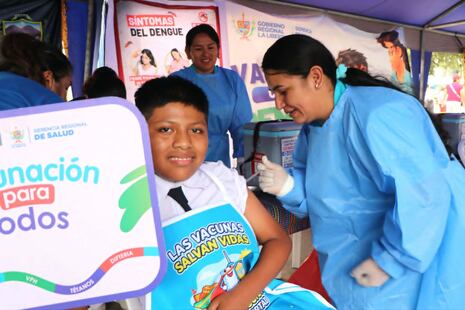 La Libertad: Protegen la vida de 10 mil menores en Virú con vacuna contra el dengue