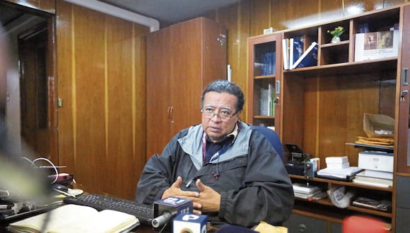 Jefe de la Oficina de Reniec Arequipa, Ricardo Muñoz. Foto: GEC