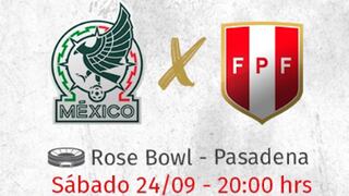 ¿Cuál es el historial de enfrentamientos entre la selección peruana y México?