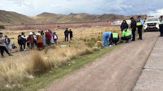Puno: Un muerto tras choque de camioneta contra un vehículo menor en la vía Juliaca-Cusco