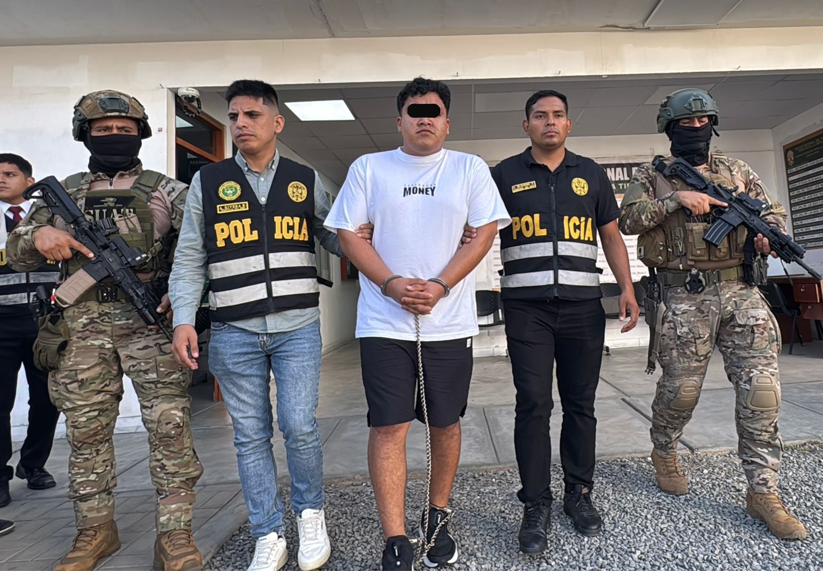 Poder Judicial le dictó nueve meses de cárcel preventiva a alias “Crespo”, quien sería el tercero al mando de banda dirigida por Jhonsson Cruz. Era buscado por asesinatos en Perú y Chile.