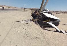 Tragedia en Arequipa: Madre e hija mueren tras chocar con poste