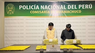 La Libertad: Detienen a dos jóvenes con 580 cartuchos de dinamita