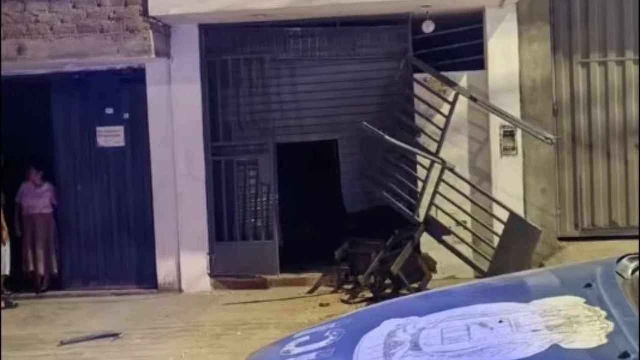 Atentado ocurrió la noche del jueves en el distrito de Alto Trujillo.