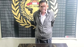 Sexagenario es detenido por hurto agravado de arma de fuego en Arequipa