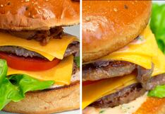 Cómo preparar una hamburguesa doble con queso estilo gourmet en casa