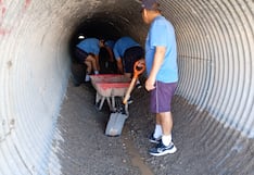 FAP brinda apoyo a familias afectadas por desborde de torrentera en Arequipa (VIDEO)