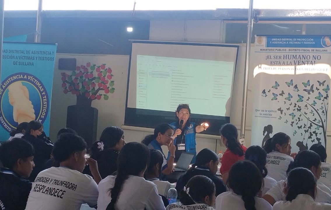 Realizaron jornada de prevención a escolares en la provincia de Ayabaca