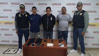Surco: ​Capturan a banda que usaba la modalidad del taxi colectivo para asaltar (FOTOS)