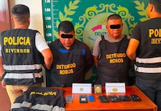 Trujillo: Usaban placa de policía para perpetrar hechos delictivos