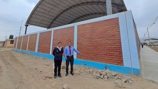 Cuatro colegios de Chincha en riesgo de quedar sin instalación de agua y alcantarillado