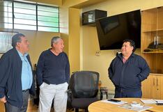 Gobernador regional de Ica supervisa avances en obra de afianzamiento hídrico en Palpa