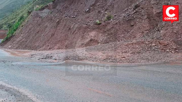 Lluvia, nevada y deslizamiento afecta la Carretera Central en Ticlio