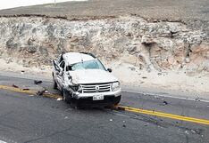 Accidentes en carretera Panamericana Sur. Una persona muerta y cinco heridos