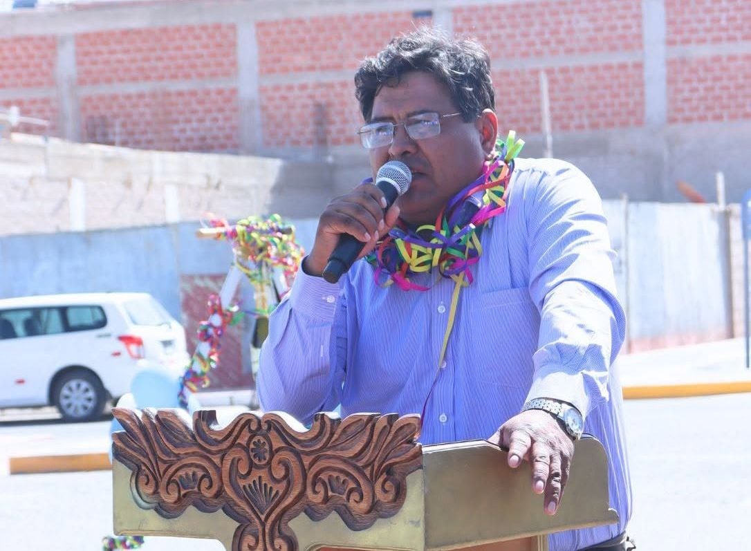 Florentino Nina, burgomaestre del distrito El Algarrobal, aspira la alcaldía provincial de Ilo. (Foto: Difusión)