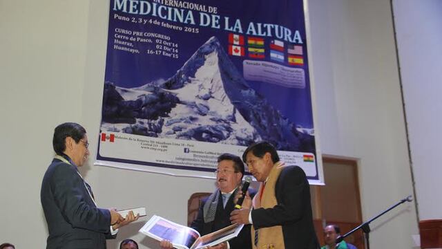 Crearan la medalla "Carlos Monge Medrano" en Congreso Medicina de Altura