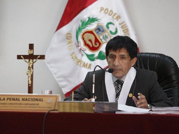 El juez Richard Concepción Carhuancho. (Foto: Andina)