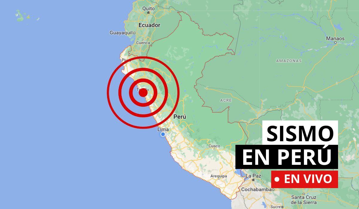 Sismo en Áncash: reportan un temblor de magnitud 5.5 en Chimbote. (Diseño: El Comercio).