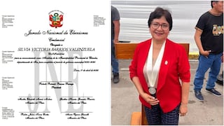 Otorgan credencial a Silvia Barrios para asumir el cargo de alcaldesa provincial de Chincha