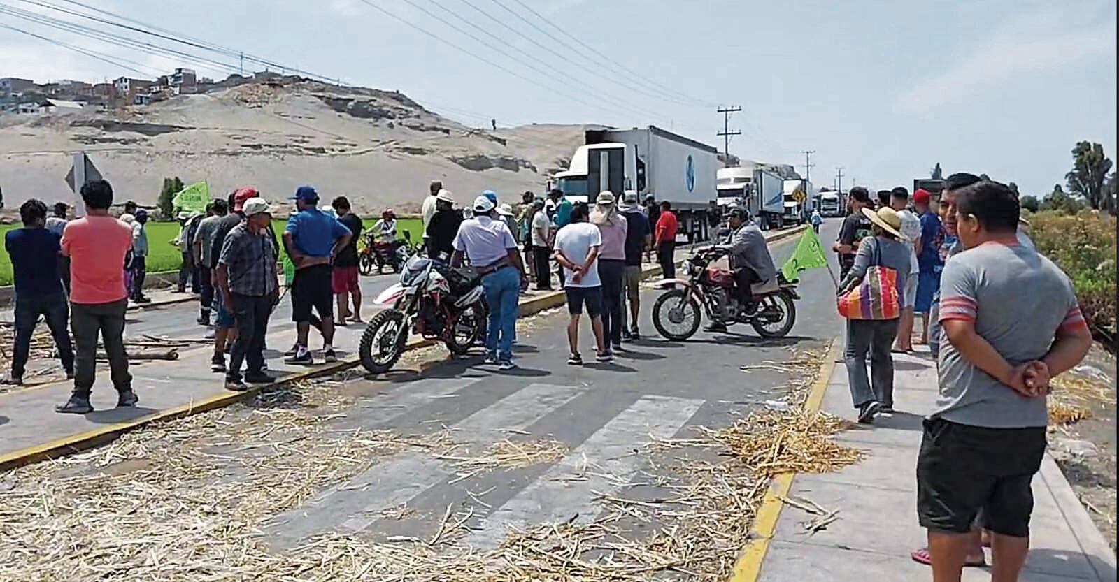 Protestas en valle de Tambo se retomarán el 13 y 14 de mayo, a nivel nacional. Foto: GEC.