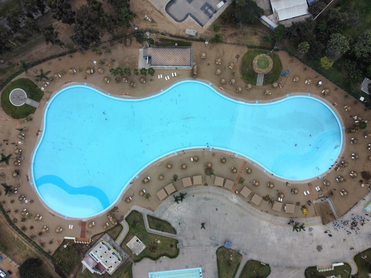 San Juan de Lurigancho: playa artificial está en mantenimiento para ofrecer pronto atención al público. Foto: César Campos/GEC