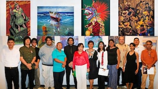 Artistas piuranos presentes en la exposición pictórica Sin Fronteras en Panamá