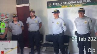 Mandan a prisión preventiva a seis policías acusados de hurto en Cusco