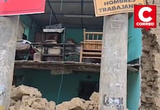 Huancayo: Tres adultos mayores se salvan tras colapso de pared