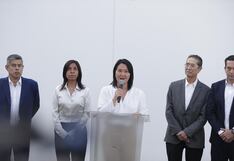 Keiko Fujimori asegura que Fuerza Popular evaluará denunciar a fiscales tras archivamiento del caso “Cócteles”