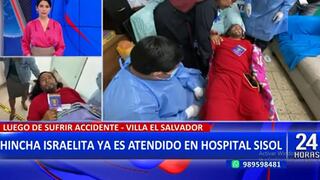‘El hincha israelita’ recibe atención médica por dolencias y se perderá próximos partidos de la selección peruana