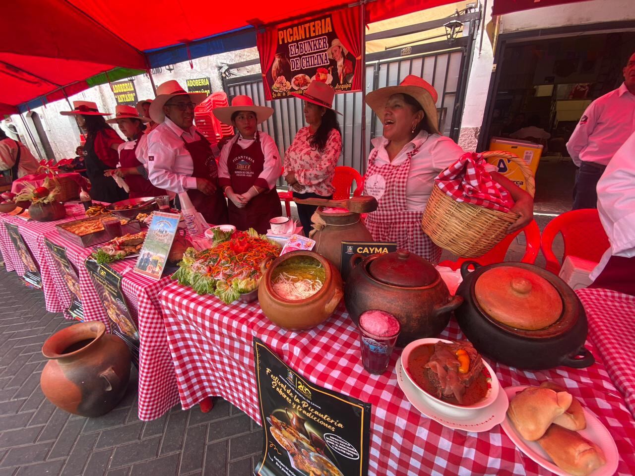Festival gastronómico en el distrito de Cayma. (Foto: GEC)