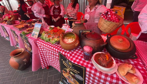 Festival gastronómico en el distrito de Cayma. (Foto: GEC)