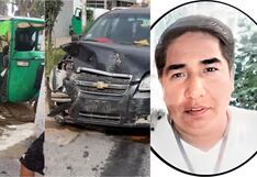 Ica: profesional de la enfermería pierde la vida en accidente de tránsito por la Urb. San Isidro