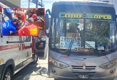 Arequipa: Adulta mayor en estado grave tras ser atropellada por bus del transporte público (VIDEO)