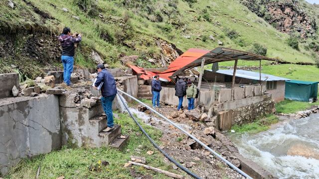 Huancavelica: Huaico se lleva piscigranja y deja grandes pérdidas económicas