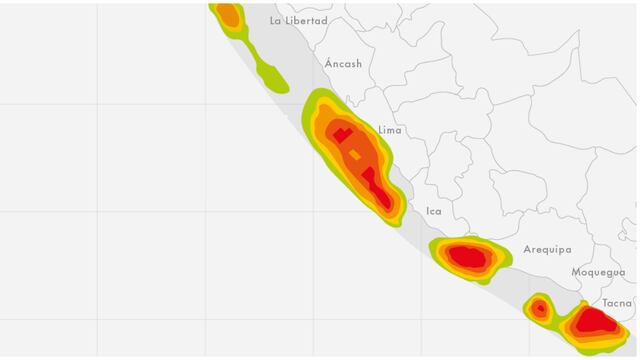 Tumbes, Lima, Arequipa, Moquegua y Tacna serían afectadas por sismo de gran magnitud, según el IGP