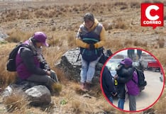 Censistas y chofer de combi fueron hallados sanos y salvos tras horas de desaparición en Jauja