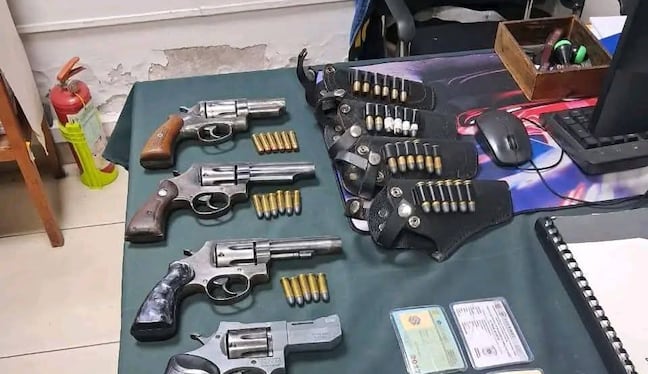 Armamento era movilizado de forma irregular en el puerto de Ilo, Moquegua. (Foto: Difusión)