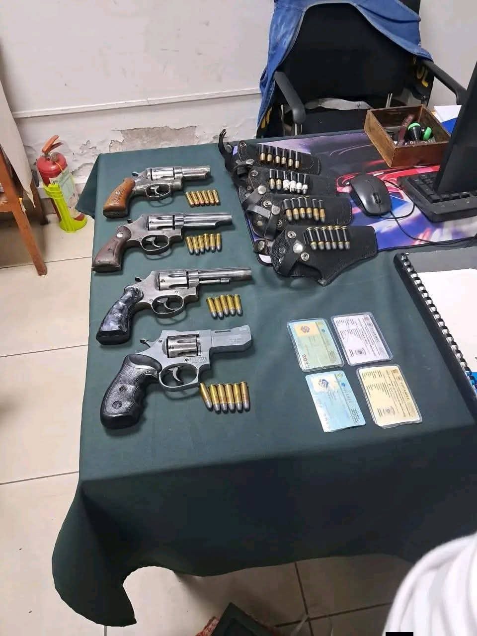 Armamento era movilizado de forma irregular en el puerto de Ilo, Moquegua. (Foto: Difusión)