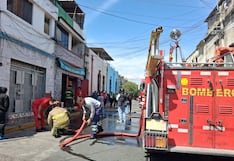 Arequipa: Incendio en calle 2 de Mayo deja dos habitaciones con daños materiales